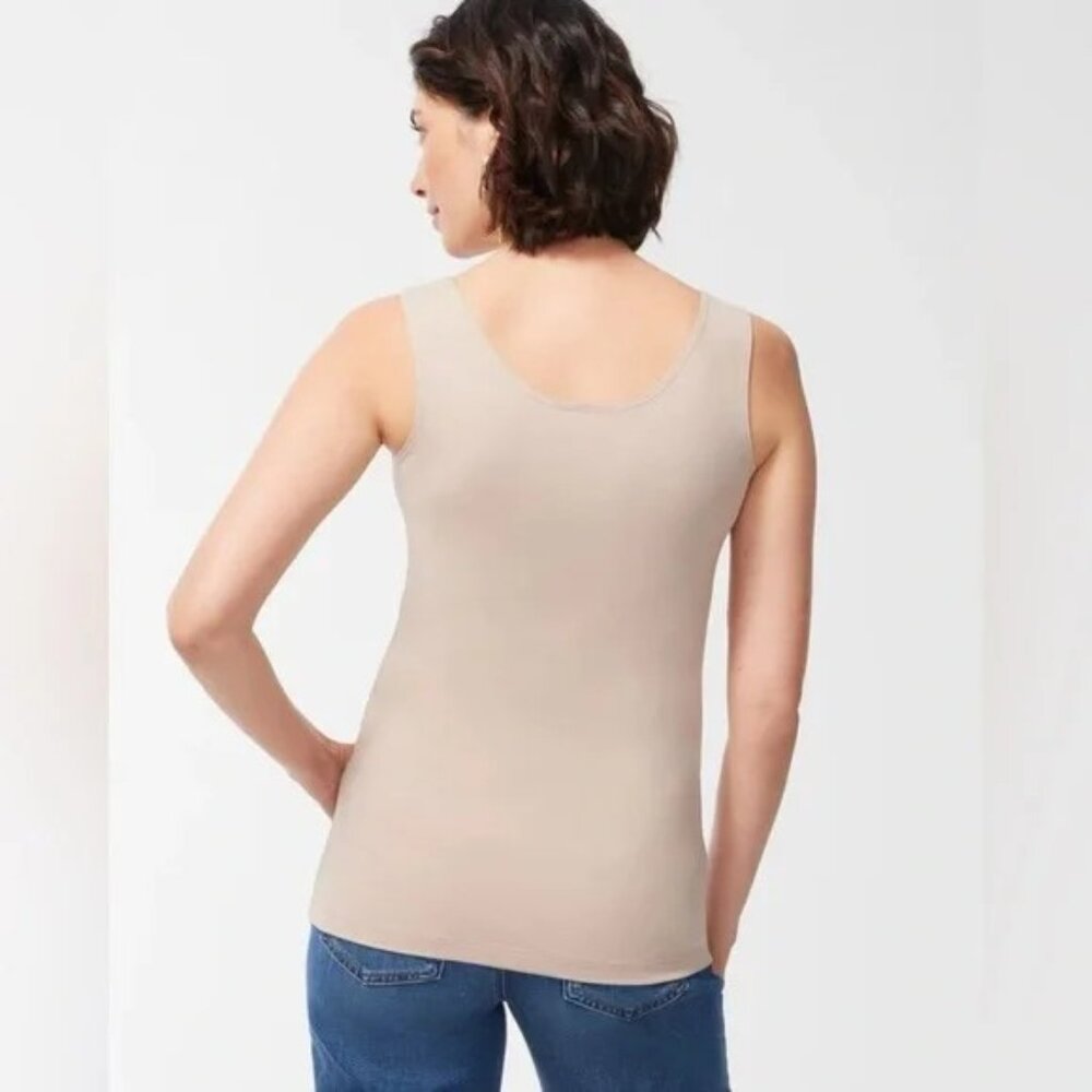 Chico’s Microfeel Timeless Tank Basic Knit Sz - 3 - image 2